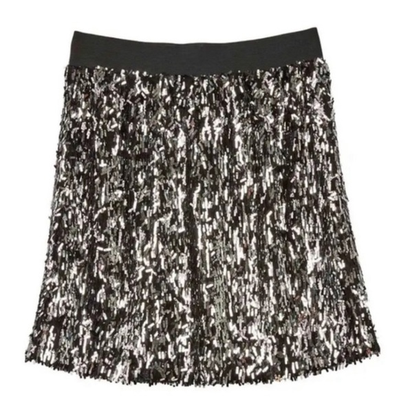 Stella & Dot sequin skirt size L - Picture 2 of 5
